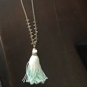 Tassel necklace